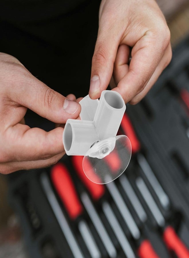 SHOWERORO Baby Playpen Accessories 3-Way Joint Connectors for Indoor Baby Gate Play Yard Parts Durable Furniture Elbow Fittings for Safe Playpen Setup - Image 3